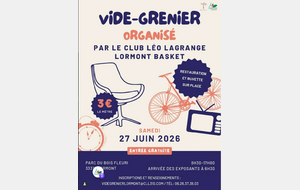 Vide Grenier LORMONT  CLL Basket